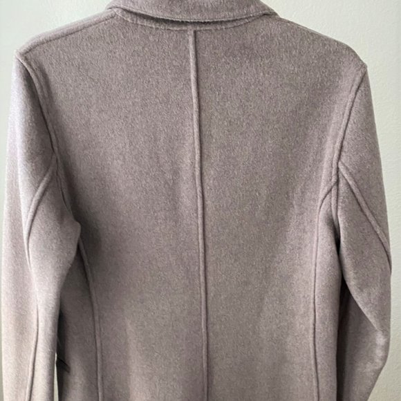 JENNI KAYNE CASHMERE BLEND RIDING COAT JACKET IN CLAY SIZE S - Picture 3 of 5